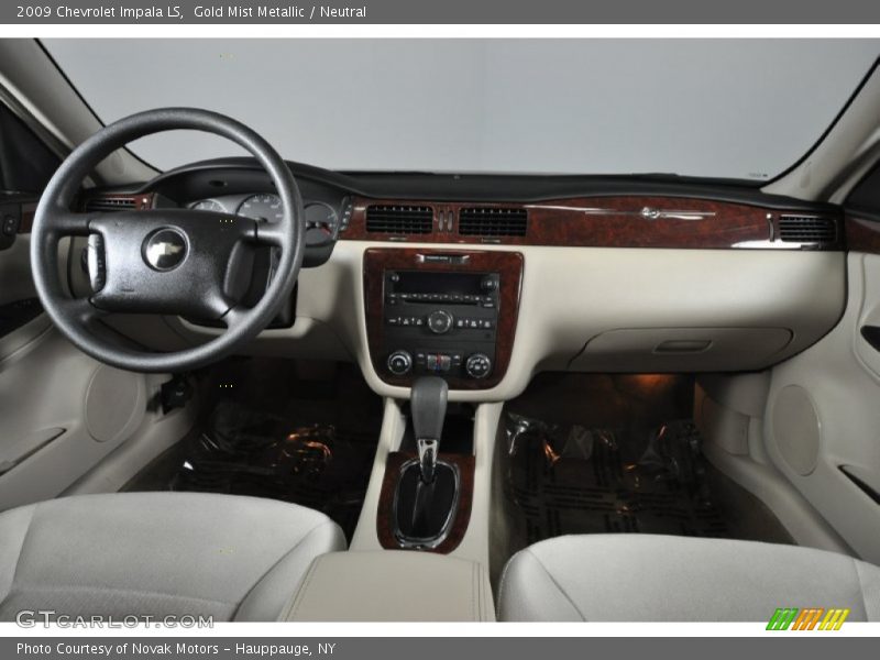 Gold Mist Metallic / Neutral 2009 Chevrolet Impala LS