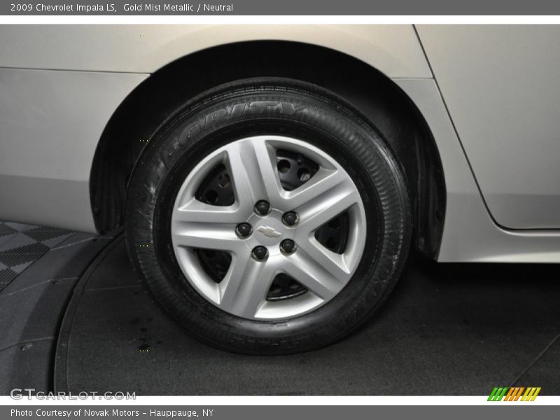 Gold Mist Metallic / Neutral 2009 Chevrolet Impala LS