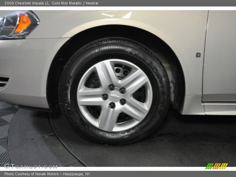 Gold Mist Metallic / Neutral 2009 Chevrolet Impala LS