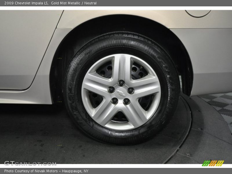 Gold Mist Metallic / Neutral 2009 Chevrolet Impala LS