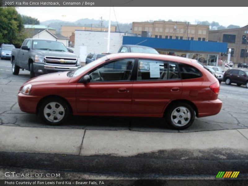 Cinnamon / Beige 2005 Kia Rio Cinco Hatchback
