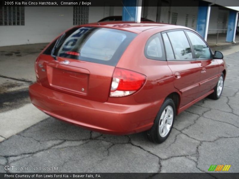 Cinnamon / Beige 2005 Kia Rio Cinco Hatchback