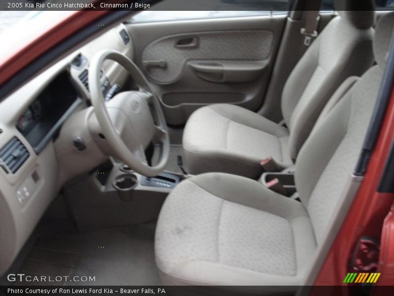 Cinnamon / Beige 2005 Kia Rio Cinco Hatchback