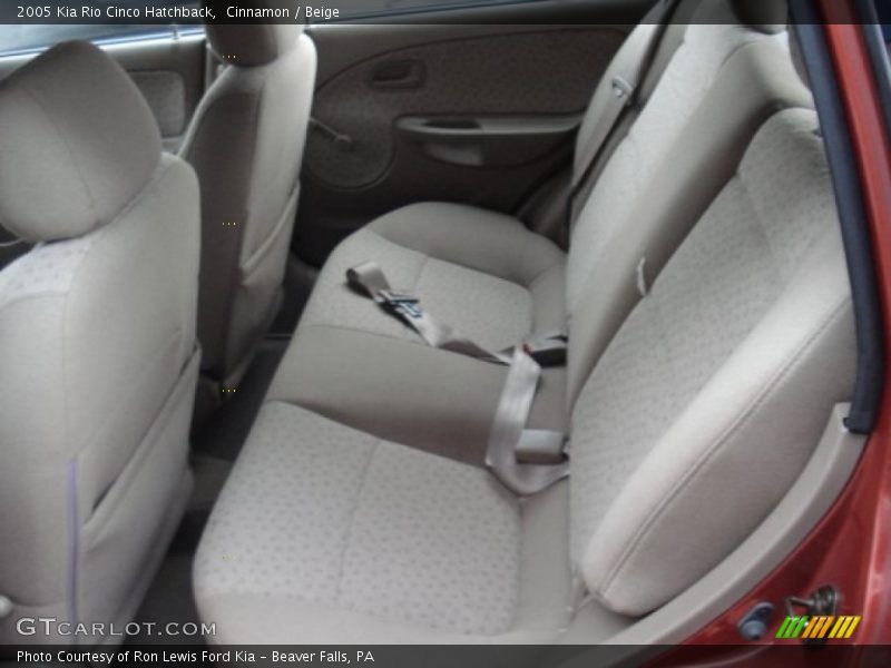 Cinnamon / Beige 2005 Kia Rio Cinco Hatchback