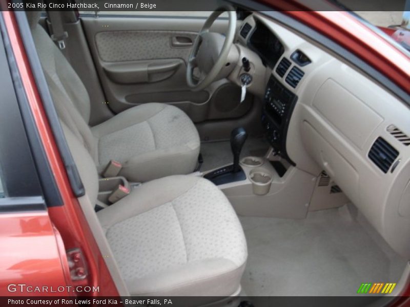 Cinnamon / Beige 2005 Kia Rio Cinco Hatchback