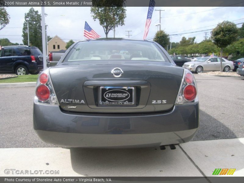 Smoke Metallic / Frost 2006 Nissan Altima 2.5 S