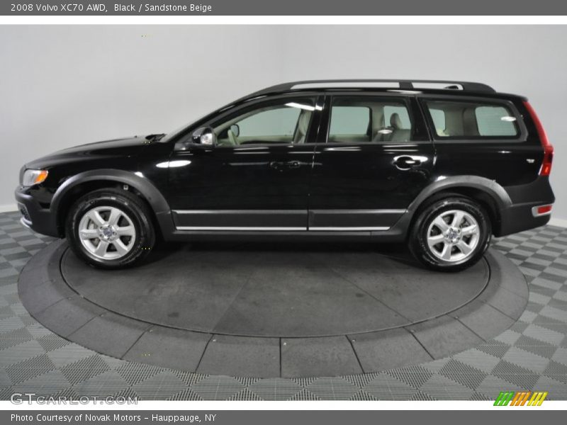 Black / Sandstone Beige 2008 Volvo XC70 AWD