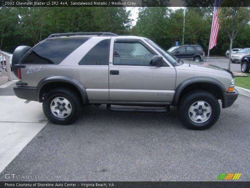  2002 Blazer LS ZR2 4x4 Sandalwood Metallic