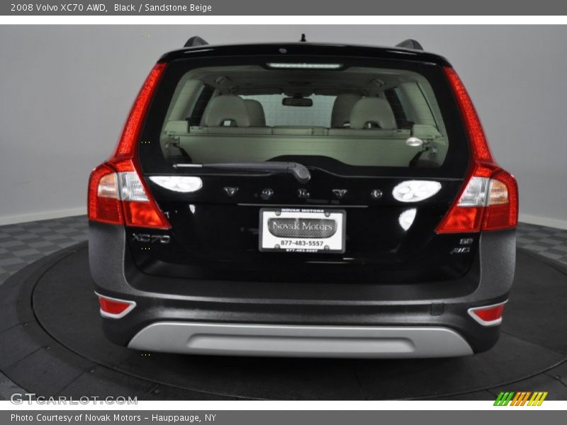 Black / Sandstone Beige 2008 Volvo XC70 AWD