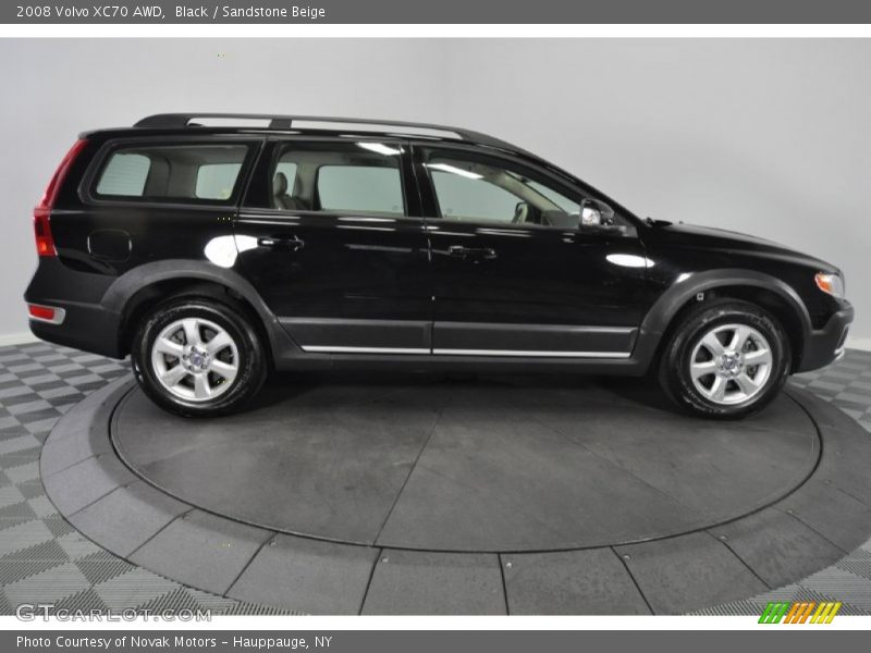 Black / Sandstone Beige 2008 Volvo XC70 AWD