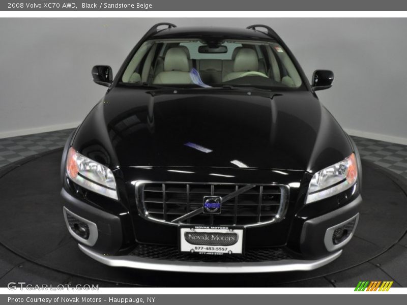 Black / Sandstone Beige 2008 Volvo XC70 AWD