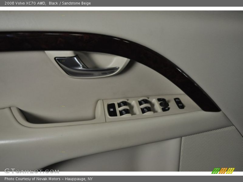 Black / Sandstone Beige 2008 Volvo XC70 AWD
