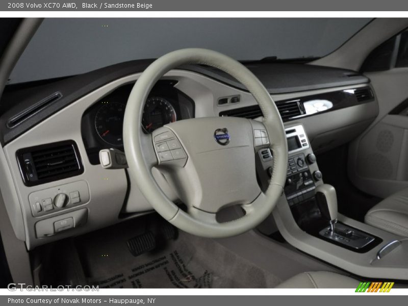 Black / Sandstone Beige 2008 Volvo XC70 AWD