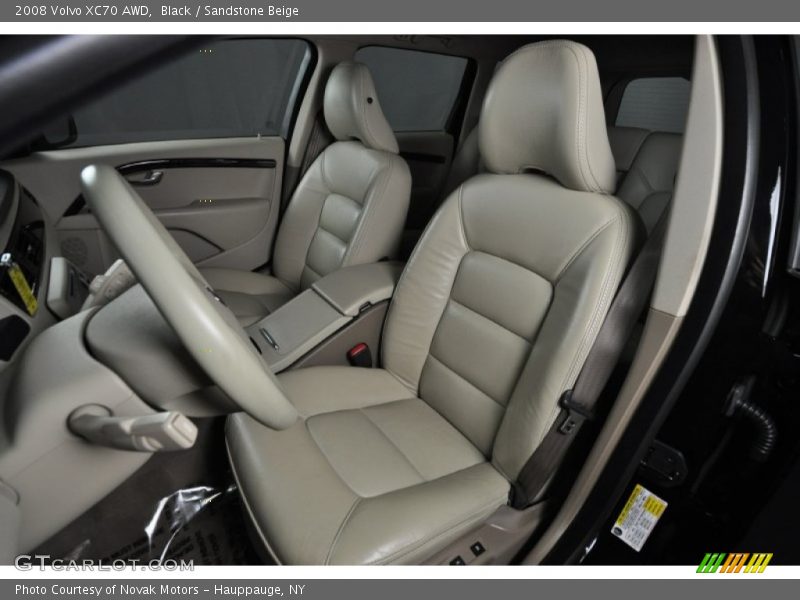 Black / Sandstone Beige 2008 Volvo XC70 AWD