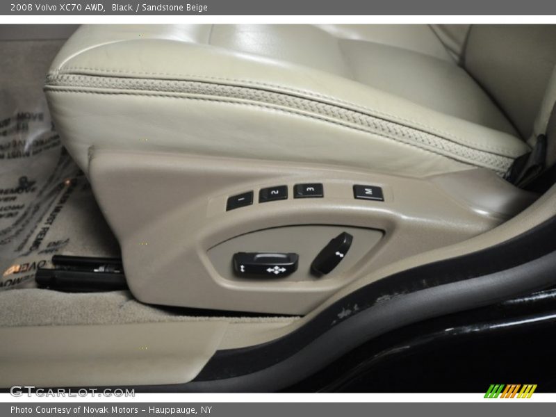 Black / Sandstone Beige 2008 Volvo XC70 AWD
