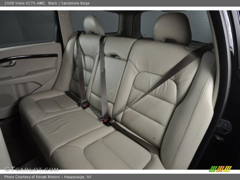 Black / Sandstone Beige 2008 Volvo XC70 AWD