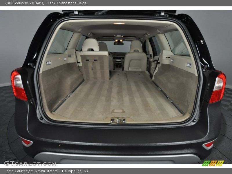 Black / Sandstone Beige 2008 Volvo XC70 AWD