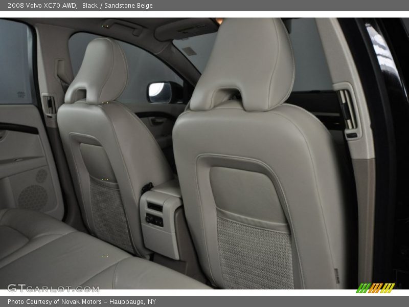 Black / Sandstone Beige 2008 Volvo XC70 AWD