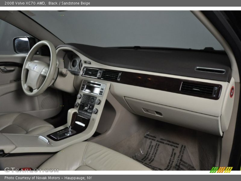 Black / Sandstone Beige 2008 Volvo XC70 AWD