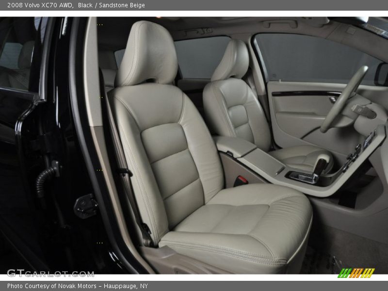 Black / Sandstone Beige 2008 Volvo XC70 AWD