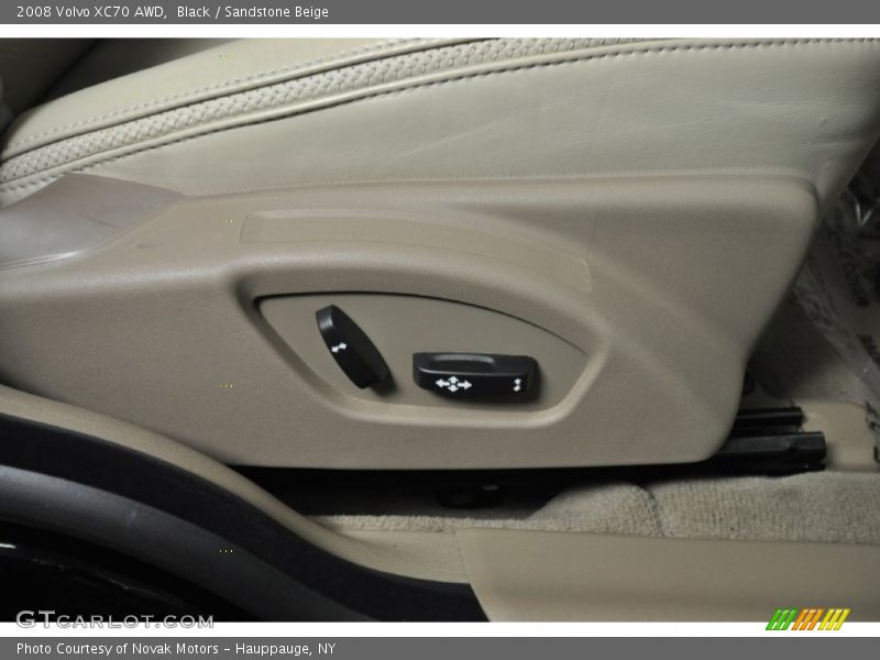 Black / Sandstone Beige 2008 Volvo XC70 AWD