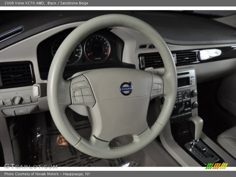 Black / Sandstone Beige 2008 Volvo XC70 AWD