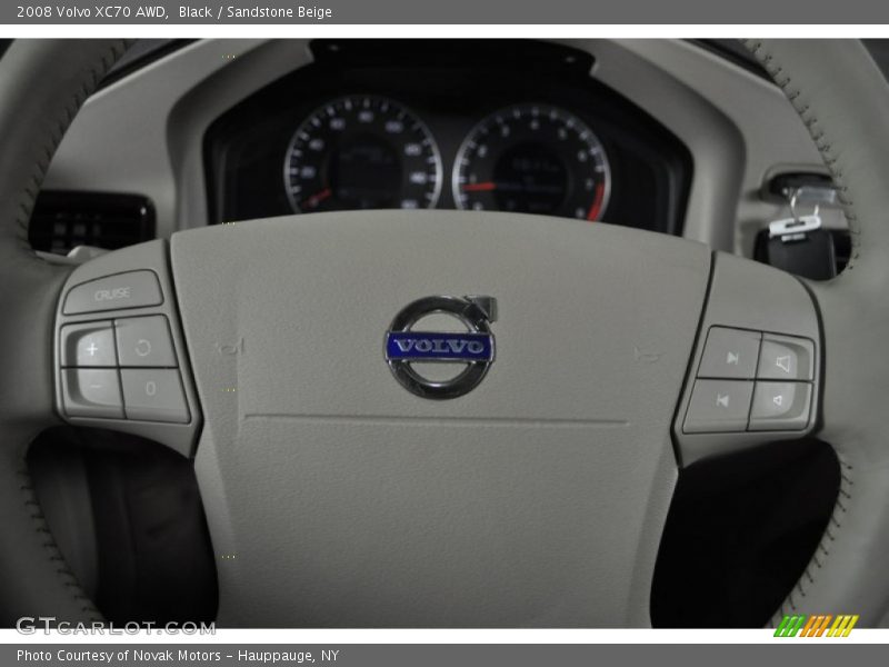 Black / Sandstone Beige 2008 Volvo XC70 AWD