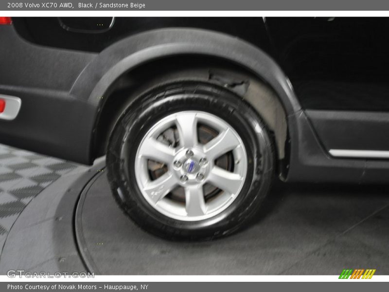 Black / Sandstone Beige 2008 Volvo XC70 AWD