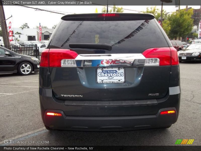 Cyber Gray Metallic / Jet Black 2011 GMC Terrain SLT AWD