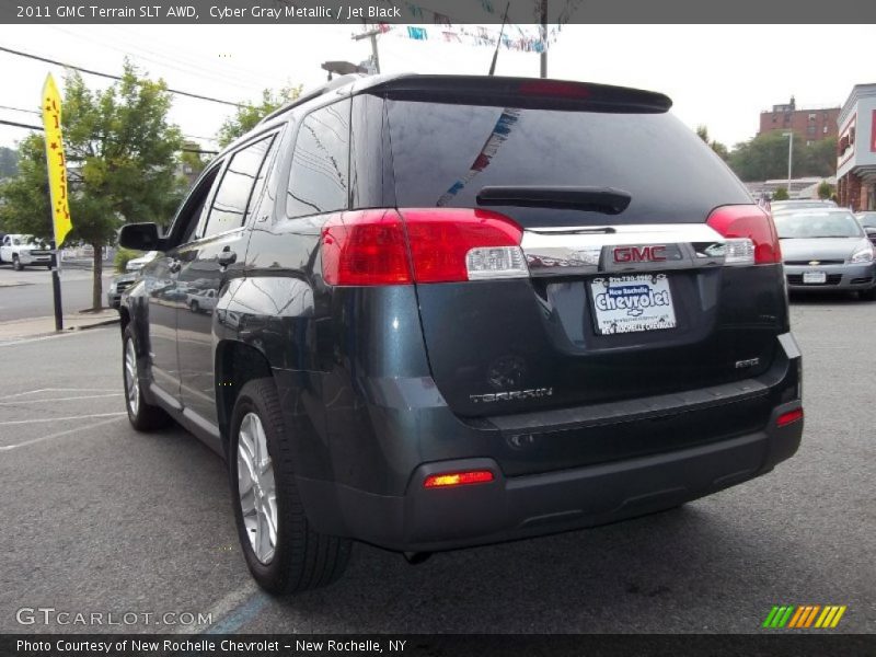 Cyber Gray Metallic / Jet Black 2011 GMC Terrain SLT AWD