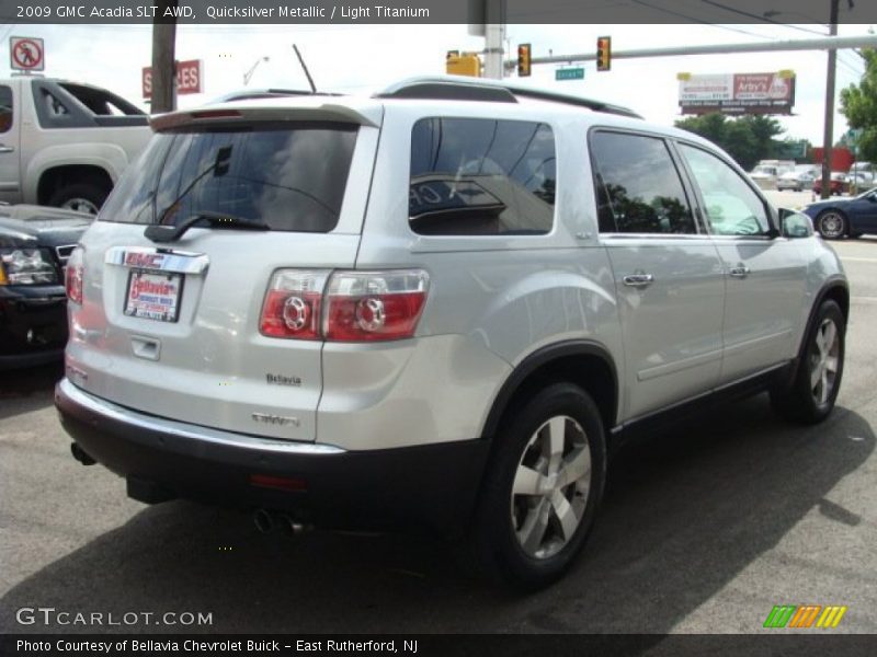 Quicksilver Metallic / Light Titanium 2009 GMC Acadia SLT AWD