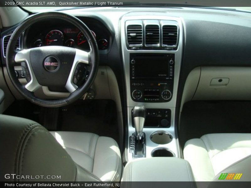 Quicksilver Metallic / Light Titanium 2009 GMC Acadia SLT AWD
