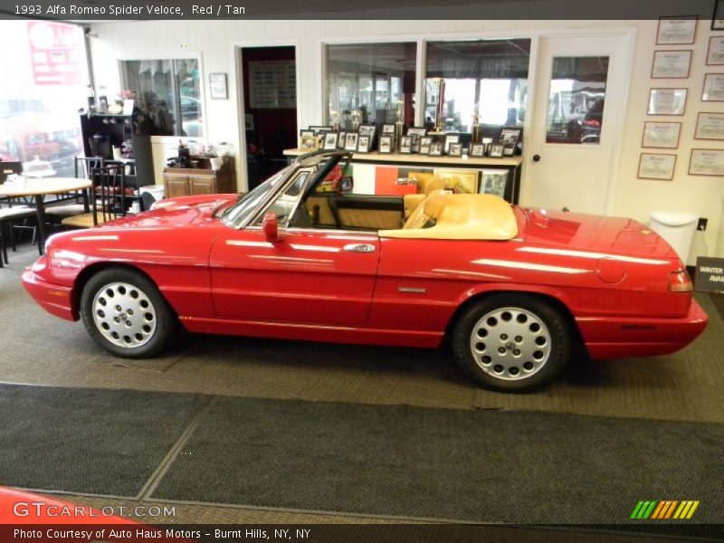  1993 Spider Veloce Red