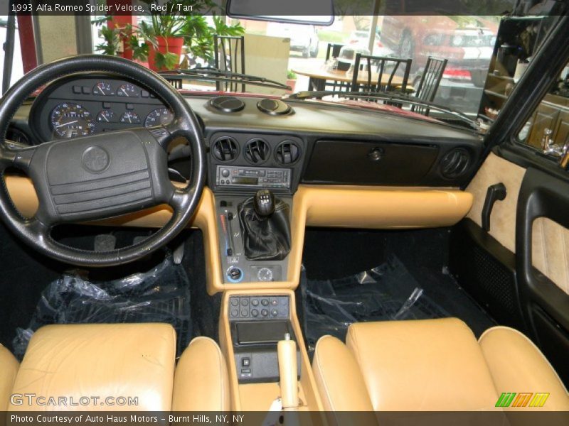 Dashboard of 1993 Spider Veloce