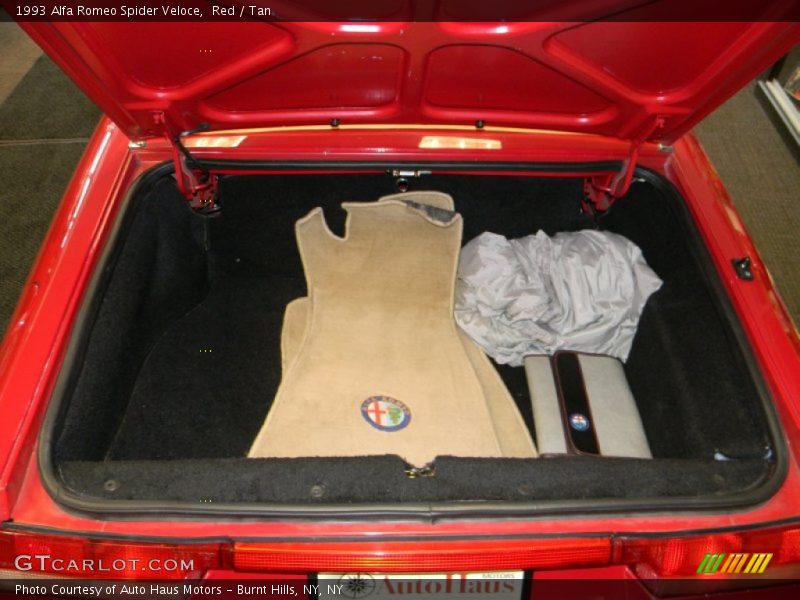  1993 Spider Veloce Trunk