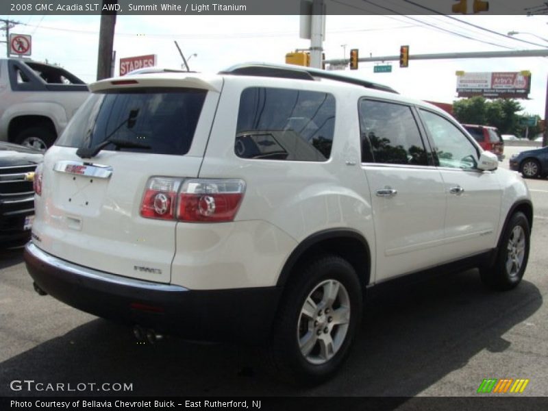 Summit White / Light Titanium 2008 GMC Acadia SLT AWD