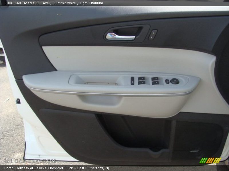 Summit White / Light Titanium 2008 GMC Acadia SLT AWD