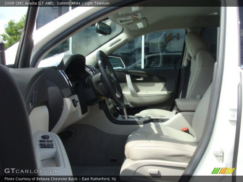 Summit White / Light Titanium 2008 GMC Acadia SLT AWD