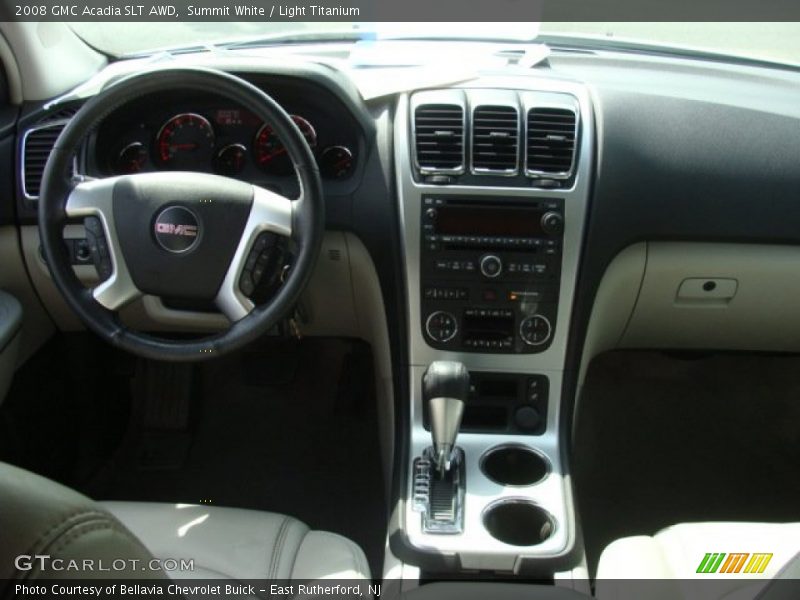 Summit White / Light Titanium 2008 GMC Acadia SLT AWD