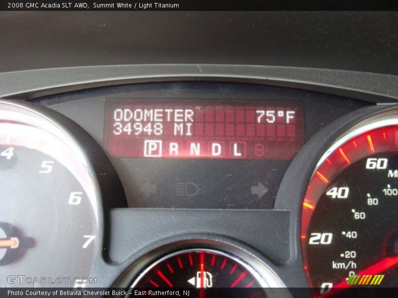 Summit White / Light Titanium 2008 GMC Acadia SLT AWD