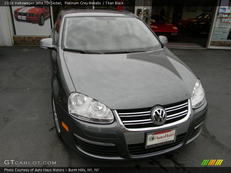 Platinum Grey Metallic / Titan Black 2010 Volkswagen Jetta TDI Sedan