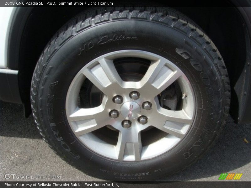 Summit White / Light Titanium 2008 GMC Acadia SLT AWD