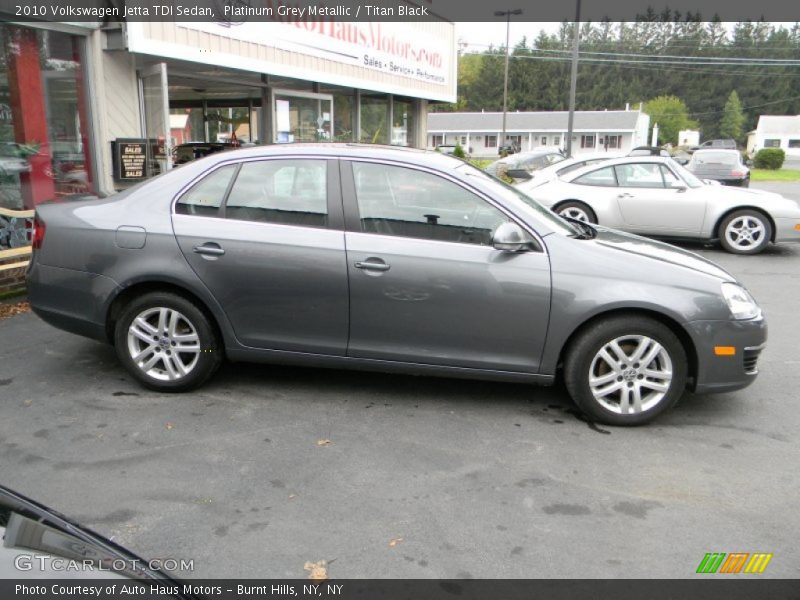 Platinum Grey Metallic / Titan Black 2010 Volkswagen Jetta TDI Sedan