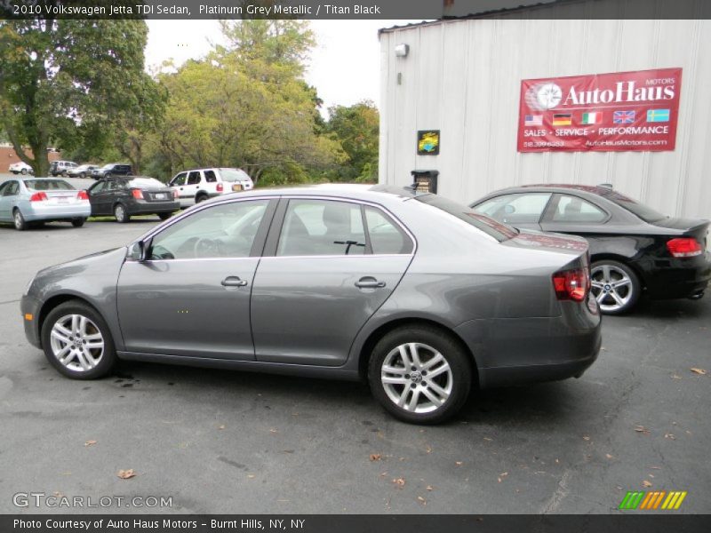 Platinum Grey Metallic / Titan Black 2010 Volkswagen Jetta TDI Sedan