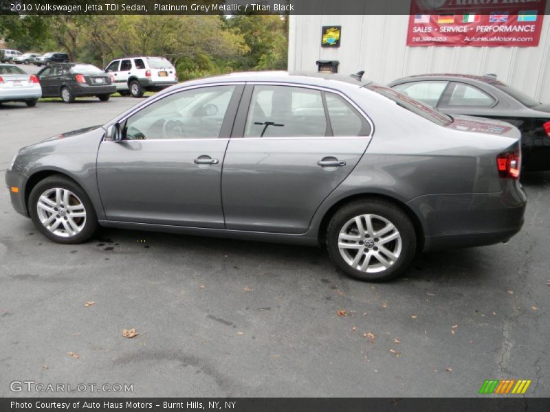 Platinum Grey Metallic / Titan Black 2010 Volkswagen Jetta TDI Sedan