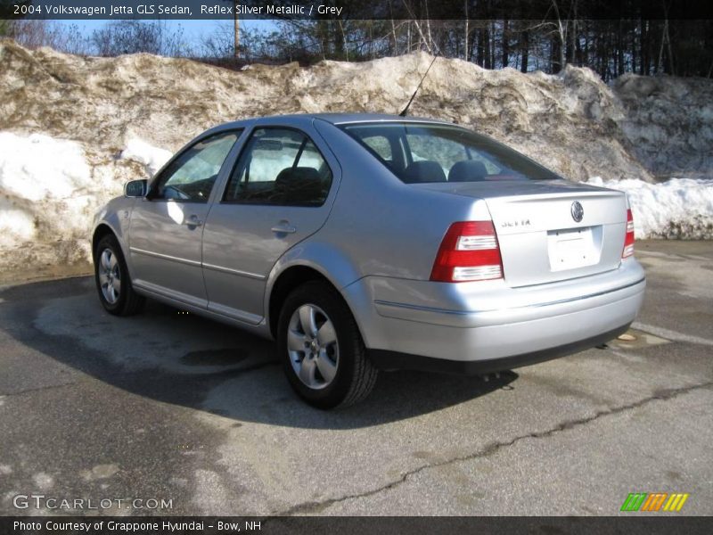 Reflex Silver Metallic / Grey 2004 Volkswagen Jetta GLS Sedan
