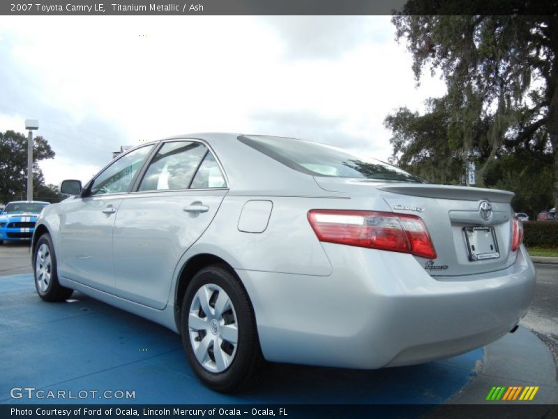 Titanium Metallic / Ash 2007 Toyota Camry LE