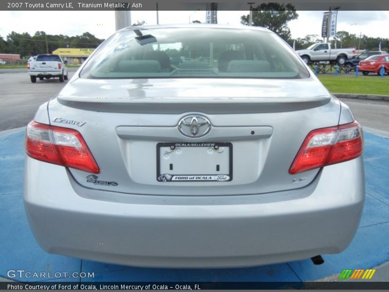 Titanium Metallic / Ash 2007 Toyota Camry LE