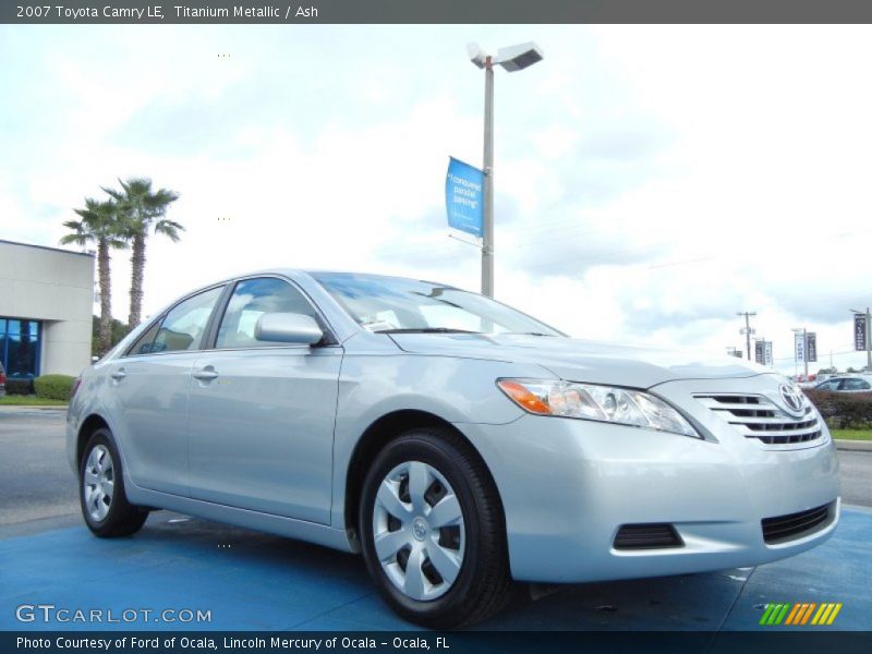 Titanium Metallic / Ash 2007 Toyota Camry LE
