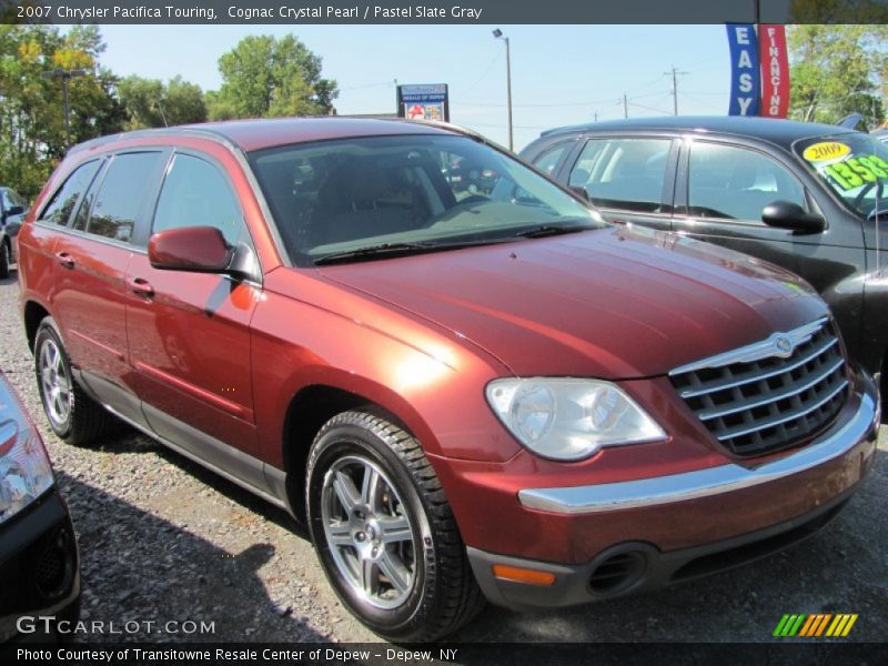 Cognac Crystal Pearl / Pastel Slate Gray 2007 Chrysler Pacifica Touring